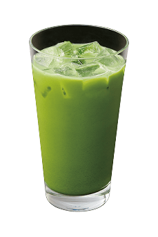 matcha on ice